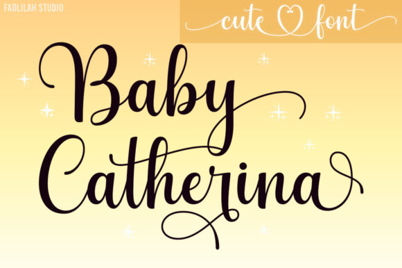 Baby Catherina: Elevate Your Designs with This Font