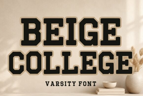 Beige College: Integrating Varsity Typography into Your Design Process