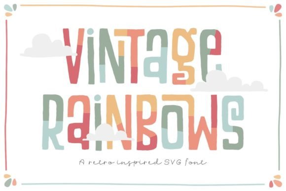 Bringing a Handcrafted Vibe to Your Projects with Vintage Rainbows