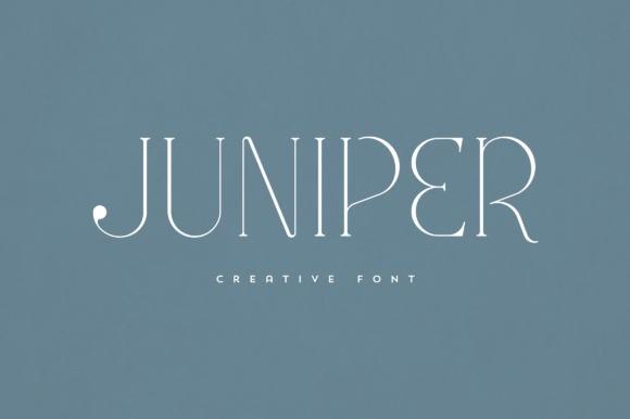Discovering Juniper: The Font That Captures Elegance in Every Letter