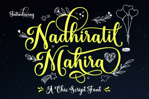 Evaluating Nadhiratil Mahira: A Professional Script Font for Elegant Design