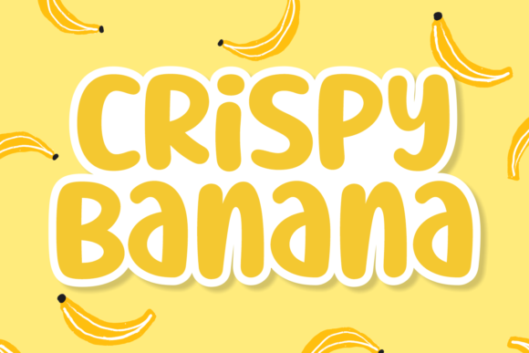 Evaluating the Crispy Banana Font for Creative Projects
