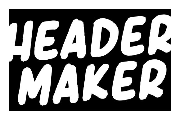 Header Maker: The Bold Display Font That Elevates Your Design