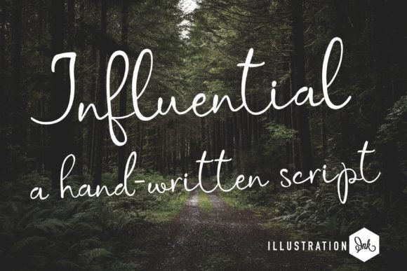 Influential: How a Handwritten Font Can Transform Your Creative Projects