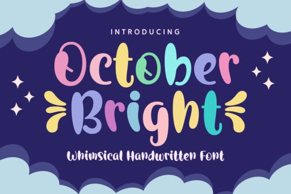 October Bright: The Whimsical Font That Brings Personality to Every Project