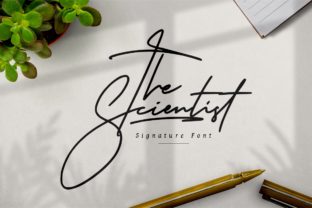 The Scientist: Redefining Handwritten Elegance for Modern Creatives