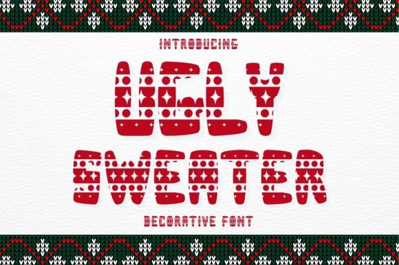 Ugly Sweater: The Charming Font That Captures Holiday Whimsy