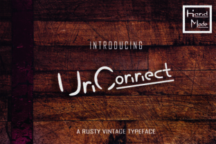 UnConnect: A Rustic Font for Modern Branding