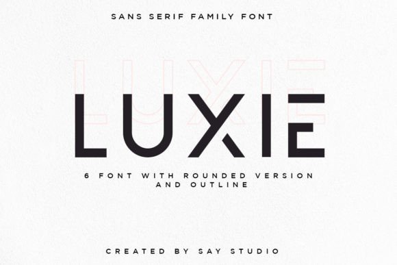 Why Luxie is the Geometric Typeface Your Brand Has Been Waiting For