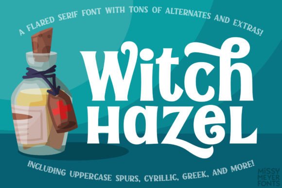 Witch Hazel: The Font for Every Magical Project